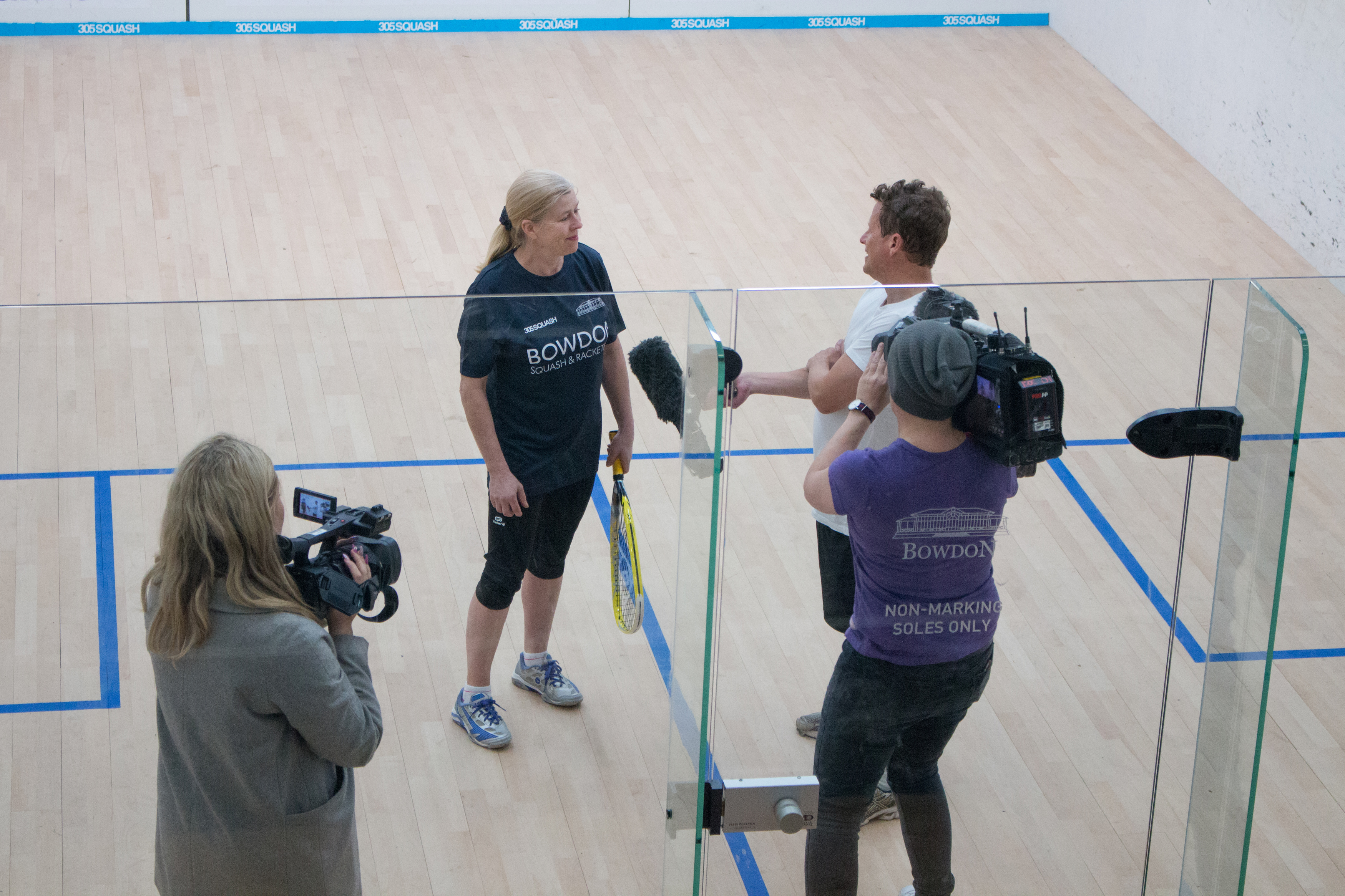 Racketball TV interview